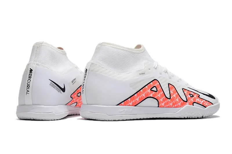 Nike Air Zoom Mercurial Superfly 9 Academy IC - White/Flame Red/Black