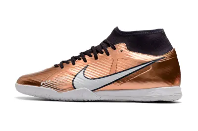 Nike Air Zoom Mercurial Superfly 9 Academy IC - Bronze/Metallic Bronze/White