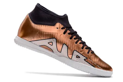 Nike Air Zoom Mercurial Superfly 9 Academy IC - Bronze/Metallic Bronze/White