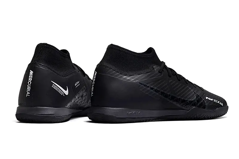 Nike Air Zoom Mercurial Superfly 9 Academy IC - Black/Neon Green/Charcoal Grey