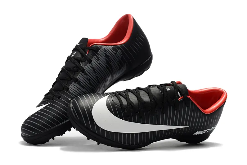 Nike Mercurial Victory 6 TF - Black/Electric Red/Sleek White