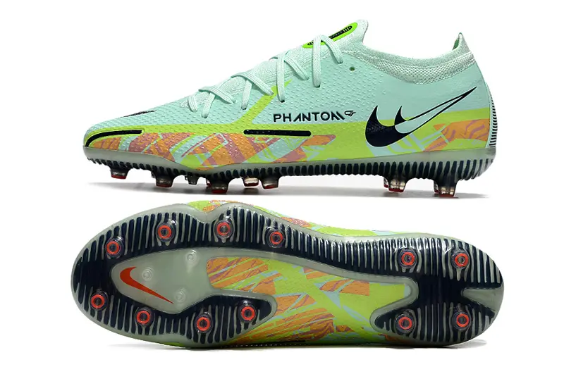Nike Phantom GT Elite AG - Mint/Neon Green/Coral Orange