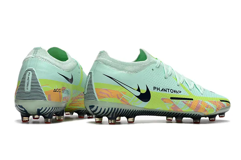 Nike Phantom GT Elite AG - Mint/Neon Green/Coral Orange