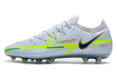Nike Phantom GT Elite AG - White/Neon Green/Blue Aesthetic