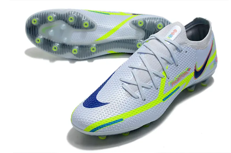 Nike Phantom GT Elite AG - White/Neon Green/Blue Aesthetic