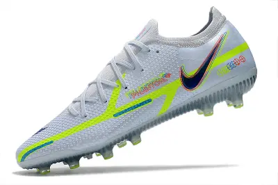 Nike Phantom GT Elite AG - White/Neon Green/Blue Aesthetic