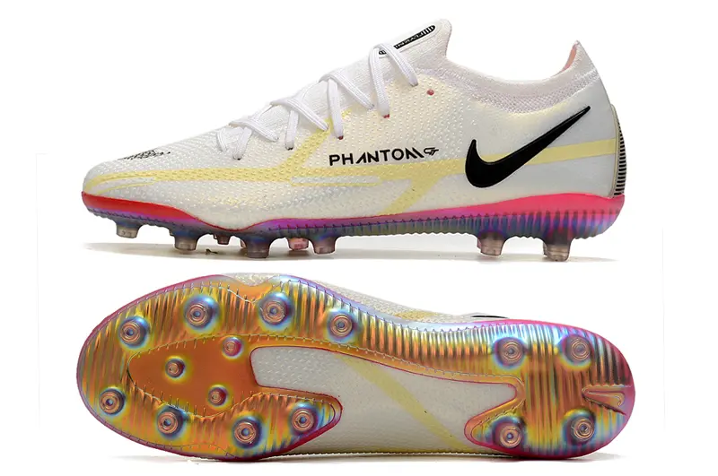 Nike Phantom GT Elite AG - White/Iridescent Prism/Neon Pink