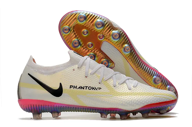 Nike Phantom GT Elite AG - White/Iridescent Prism/Neon Pink