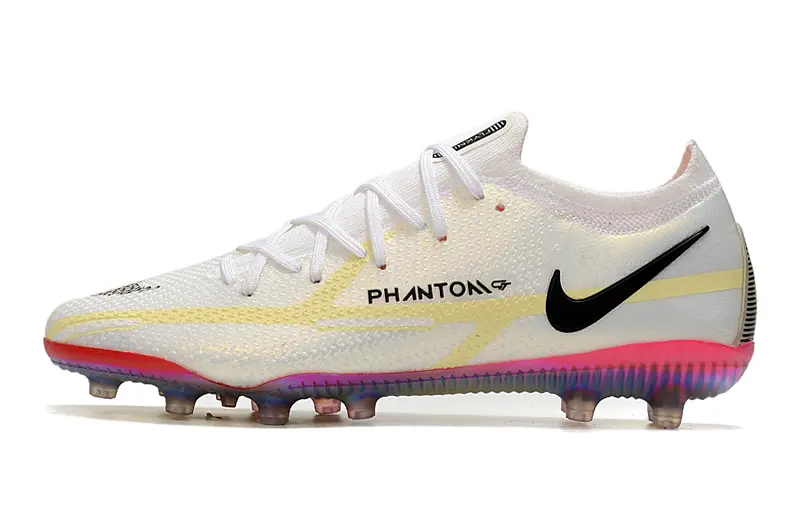 Nike Phantom GT Elite AG - White/Iridescent Prism/Neon Pink