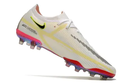 Nike Phantom GT Elite AG - White/Iridescent Prism/Neon Pink