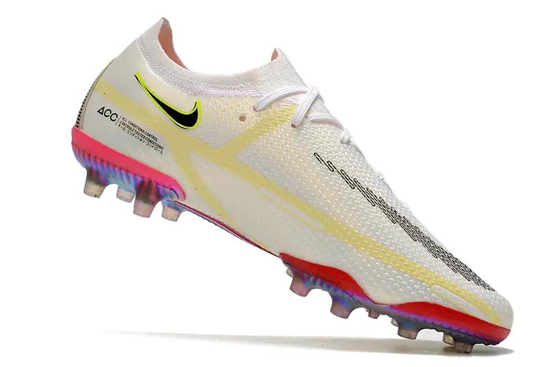 Nike Phantom GT Elite AG - White/Iridescent Prism/Neon Pink