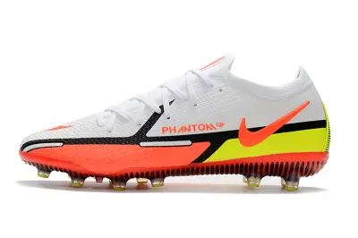 Nike Phantom GT Elite AG - White/Vibrant Orange/Neon Yellow