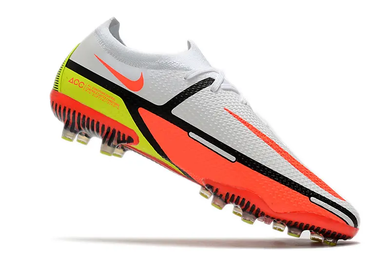 Nike Phantom GT Elite AG - White/Vibrant Orange/Neon Yellow