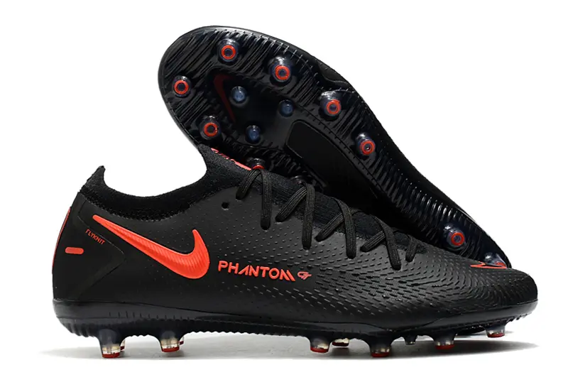 Nike Phantom GT Elite AG - Black/Fiery Red/Glossy Black