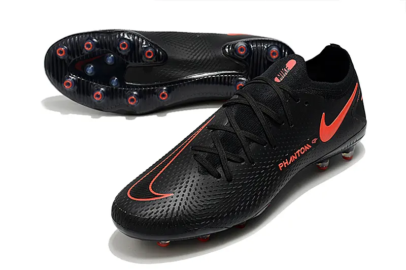 Nike Phantom GT Elite AG - Black/Fiery Red/Glossy Black