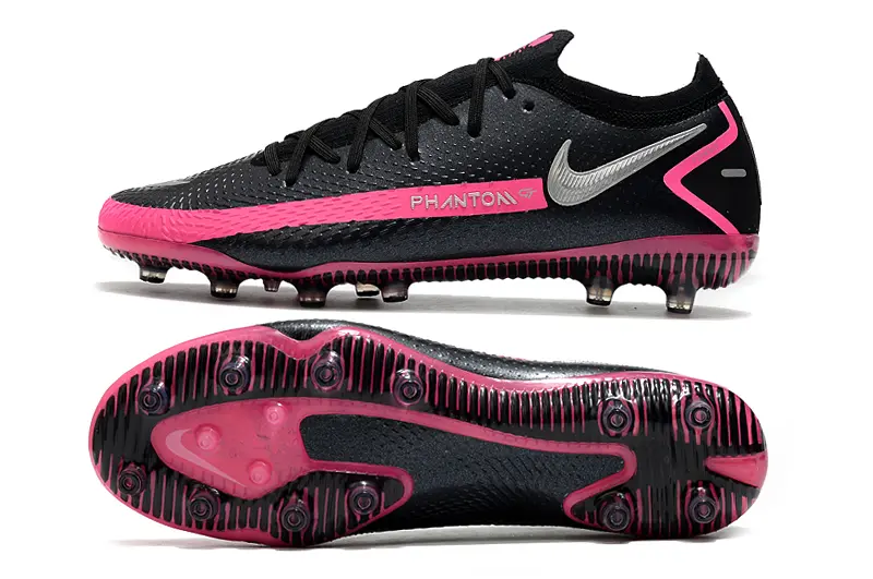 Nike Phantom GT Elite AG - Black/Bright Pink/Metallic Silver
