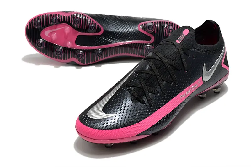 Nike Phantom GT Elite AG - Black/Bright Pink/Metallic Silver