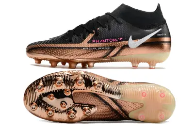 Nike Phantom GT DF Elite AG - Black/Metallic Rose/Neon Pink
