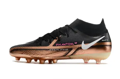 Nike Phantom GT DF Elite AG - Black/Metallic Rose/Neon Pink