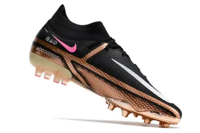 Nike Phantom GT DF Elite AG - Black/Metallic Rose/Neon Pink