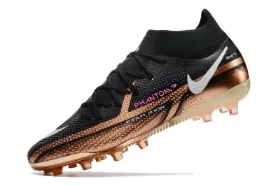Nike Phantom GT DF Elite AG - Black/Metallic Rose/Neon Pink