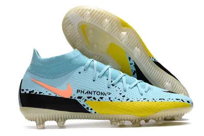 Nike Phantom GT DF Elite AG - Blue/Bright Yellow/Black
