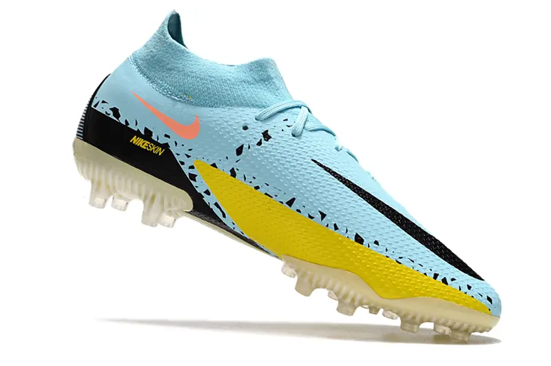 Nike Phantom GT DF Elite AG - Blue/Bright Yellow/Black