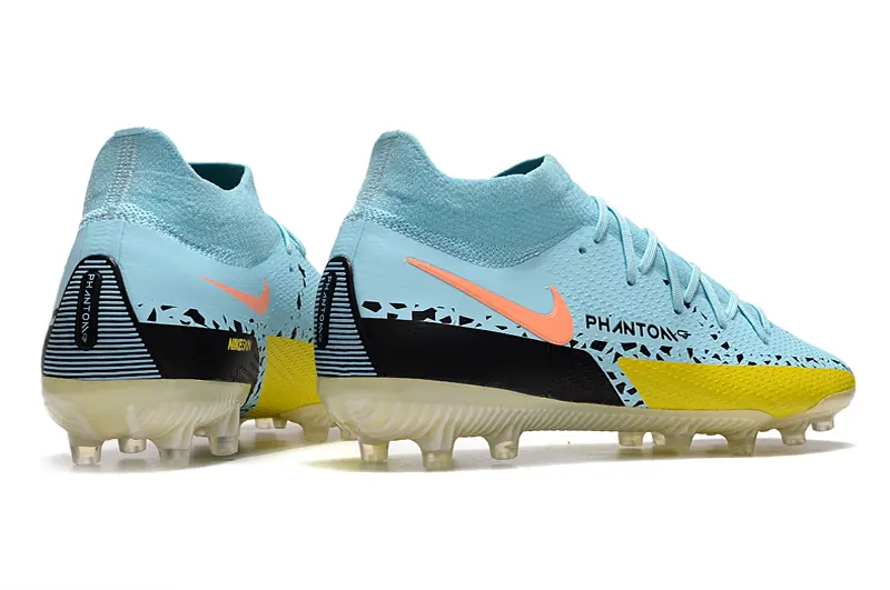 Nike Phantom GT DF Elite AG - Blue/Bright Yellow/Black