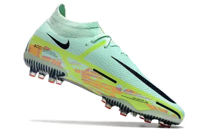 Nike Phantom GT DF Elite AG - Aqua/Neon Yellow/Coral Orange