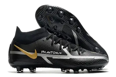 Nike Phantom GT DF Elite AG - Black/Metallic Gold/Phantom Black