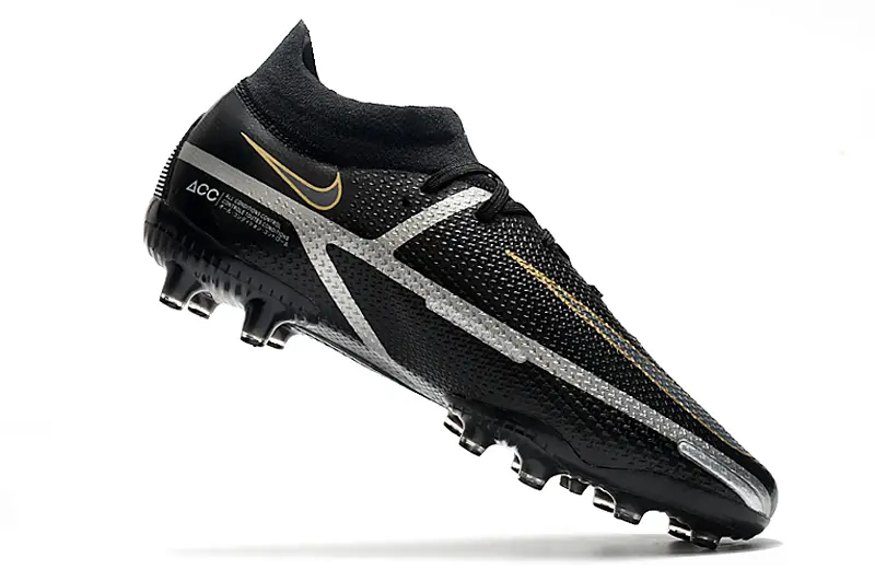 Nike Phantom GT DF Elite AG - Black/Metallic Gold/Phantom Black