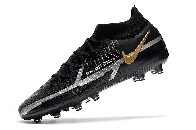 Nike Phantom GT DF Elite AG - Black/Metallic Gold/Phantom Black