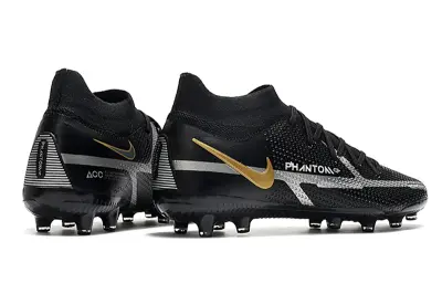 Nike Phantom GT DF Elite AG - Black/Metallic Gold/Phantom Black