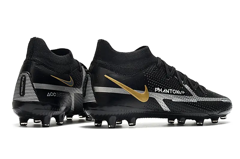 Nike Phantom GT DF Elite AG - Black/Metallic Gold/Phantom Black