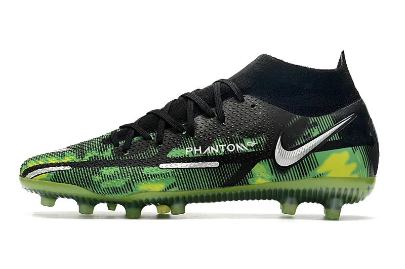 Nike Phantom GT DF Elite AG - Black/Lime Green/Neon Yellow