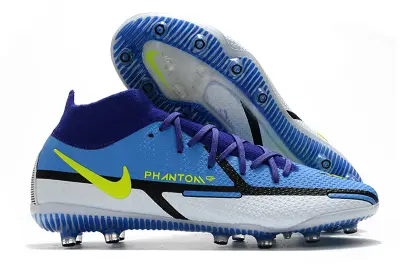 Nike Phantom GT DF Elite AG - Blue/Sky Blue/Neon Yellow