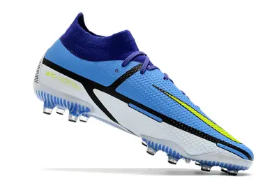 Nike Phantom GT DF Elite AG - Blue/Sky Blue/Neon Yellow