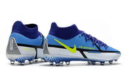 Nike Phantom GT DF Elite AG - Blue/Sky Blue/Neon Yellow