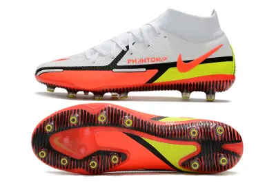 Nike Phantom GT DF Elite AG - White/Electric Orange/Neon Yellow