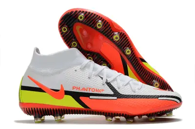 Nike Phantom GT DF Elite AG - White/Electric Orange/Neon Yellow