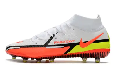 Nike Phantom GT DF Elite AG - White/Electric Orange/Neon Yellow