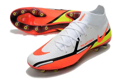 Nike Phantom GT DF Elite AG - White/Electric Orange/Neon Yellow