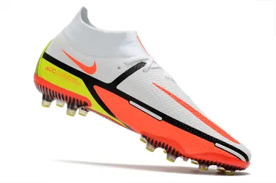 Nike Phantom GT DF Elite AG - White/Electric Orange/Neon Yellow