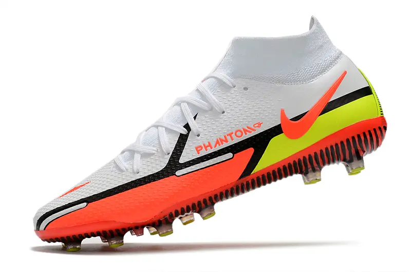 Nike Phantom GT DF Elite AG - White/Electric Orange/Neon Yellow