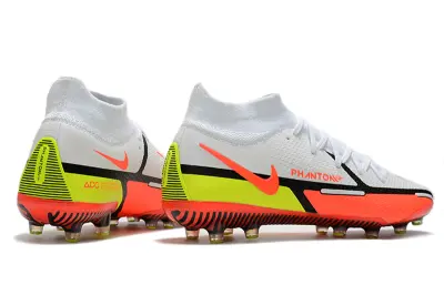 Nike Phantom GT DF Elite AG - White/Electric Orange/Neon Yellow