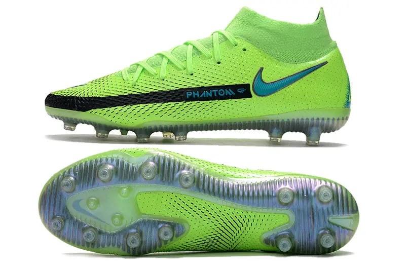 Nike Phantom GT DF Elite AG - Green/Electric Lime/Turquoise Blue