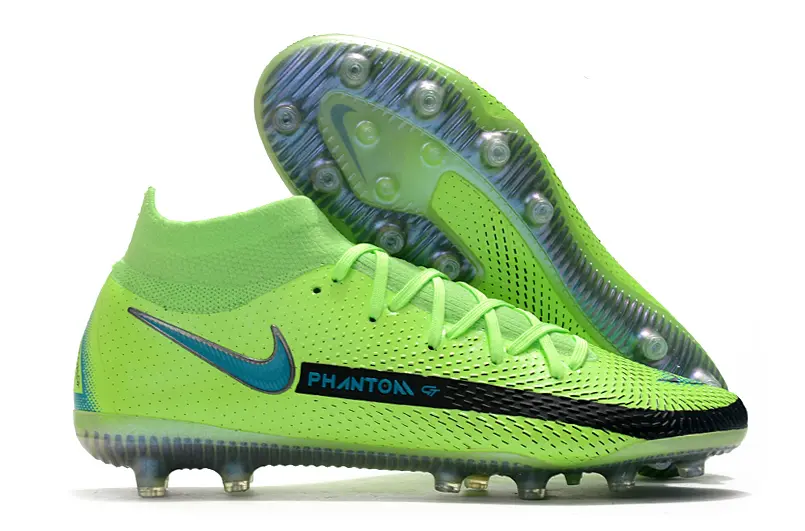 Nike Phantom GT DF Elite AG - Green/Electric Lime/Turquoise Blue