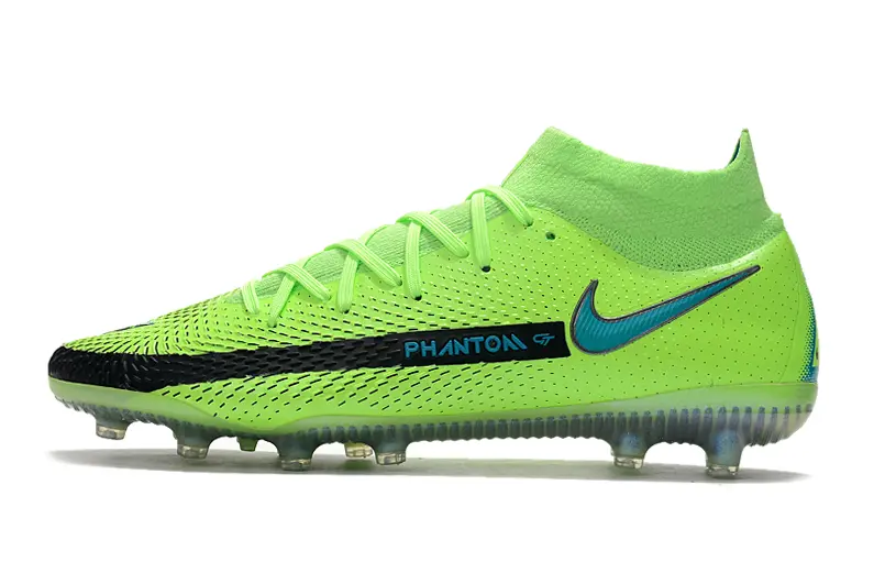 Nike Phantom GT DF Elite AG - Green/Electric Lime/Turquoise Blue