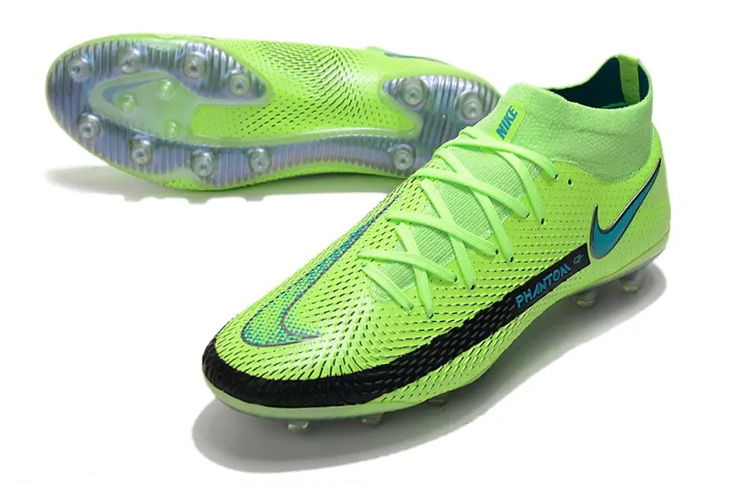 Nike Phantom GT DF Elite AG - Green/Electric Lime/Turquoise Blue