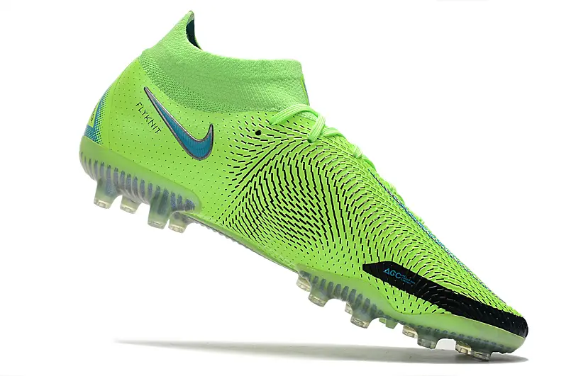 Nike Phantom GT DF Elite AG - Green/Electric Lime/Turquoise Blue